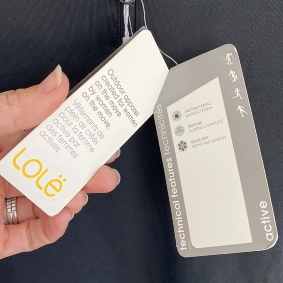 Lole Black Long Sleeve Top - Picture 3 of 5